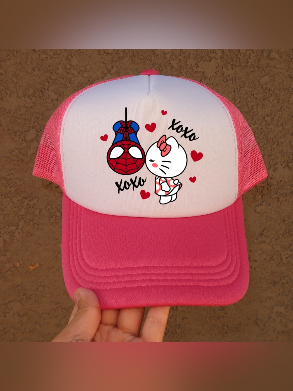 Hk Spider-Man Kiss Trucker Hat